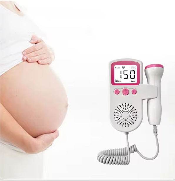 Monitor Fetal Doppler Portátil de Ultrasonido para Bebés