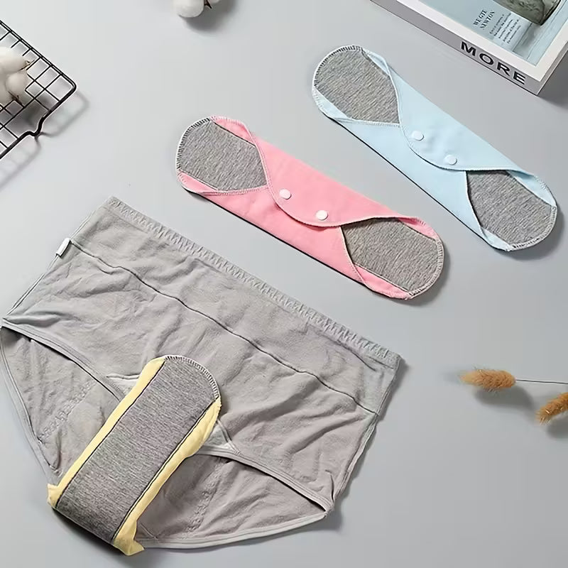 Almohadillas menstruales reusables