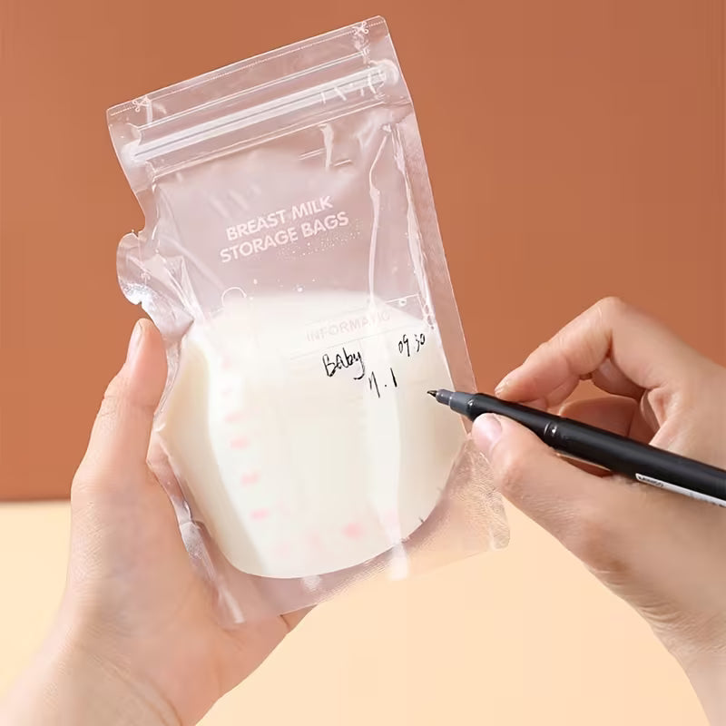 Bolsas para almacenar leche materna
